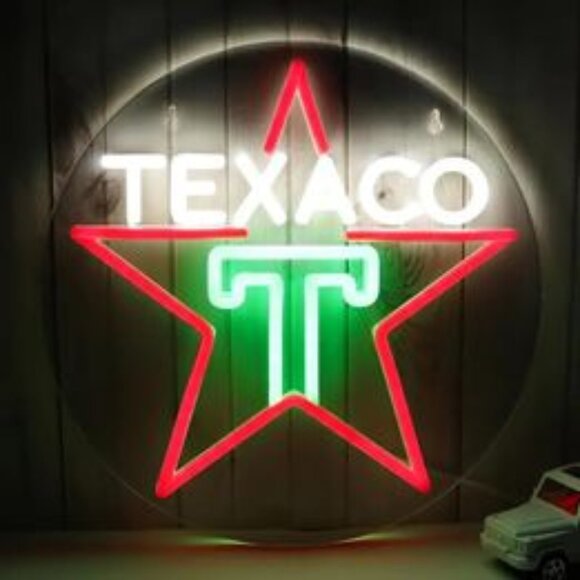 TEXACO NEON LED SIGN - Picture 2 of 6